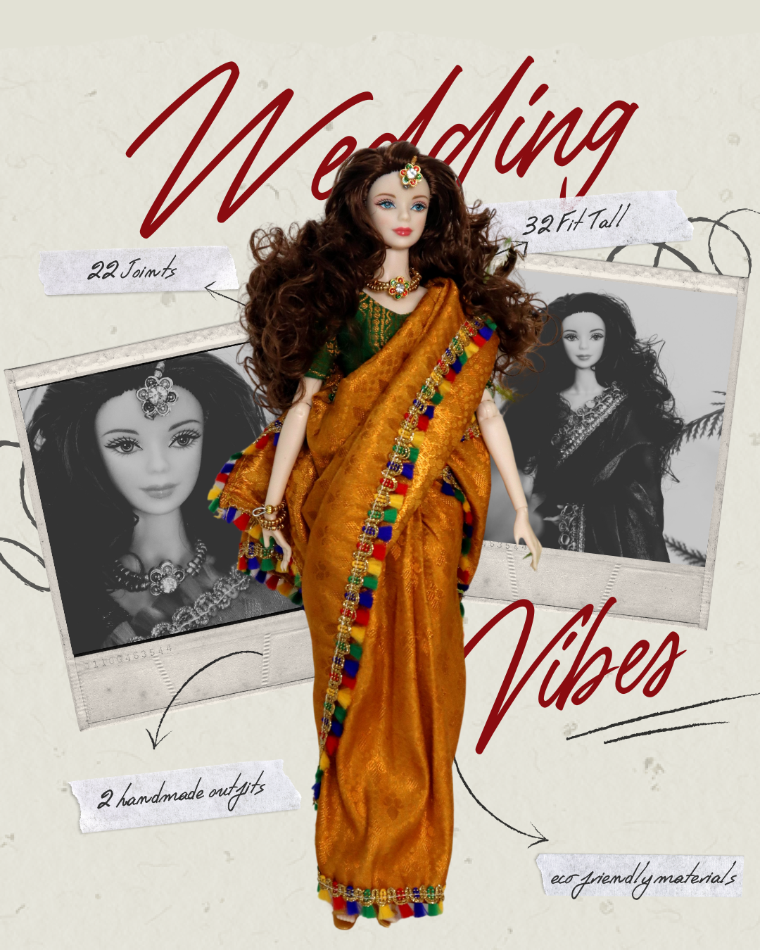 A Radiant Beginning: The Haldi Doll