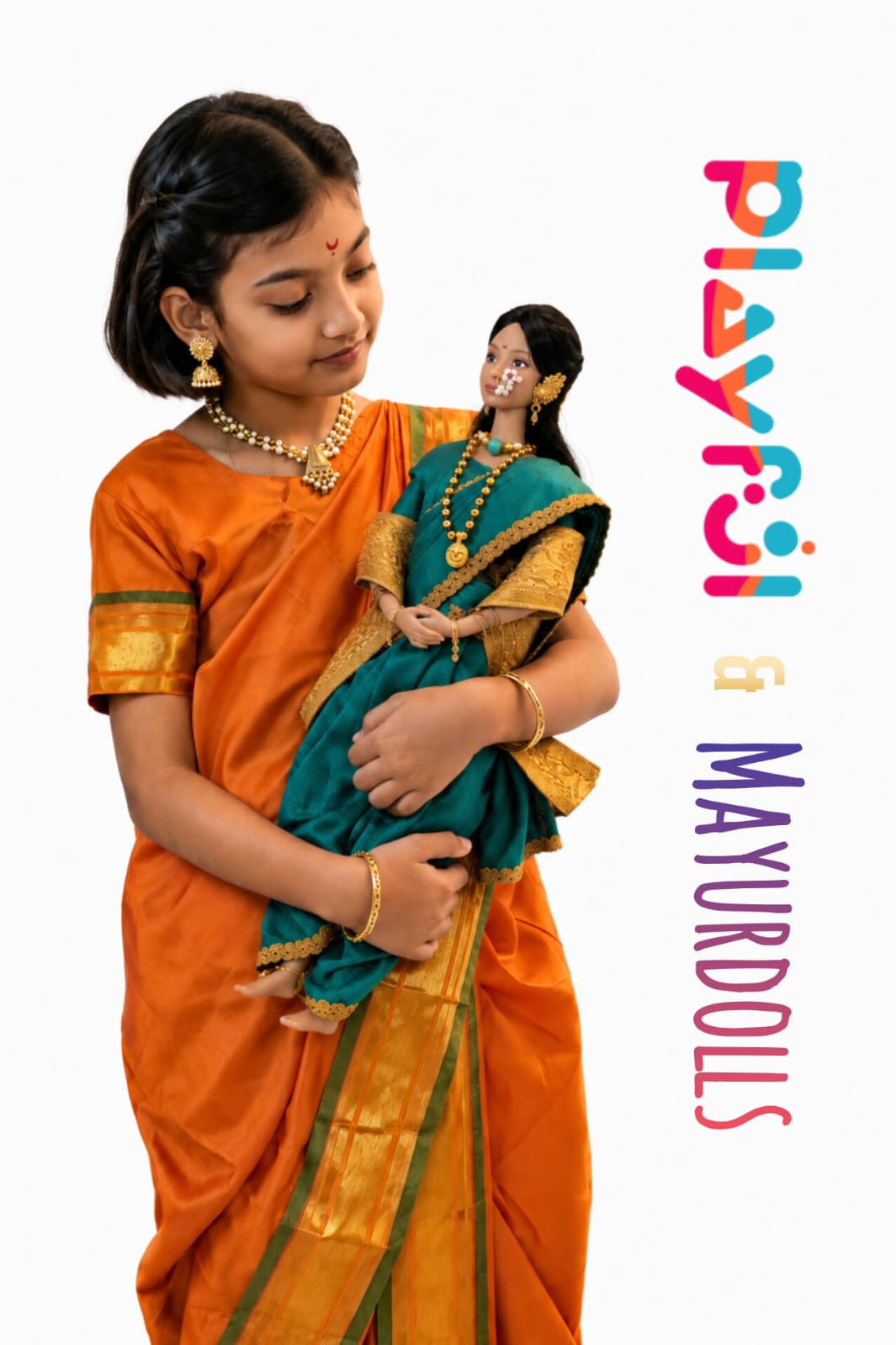 Mayur Doll X Playful: Maharashtrian Heritage Edition