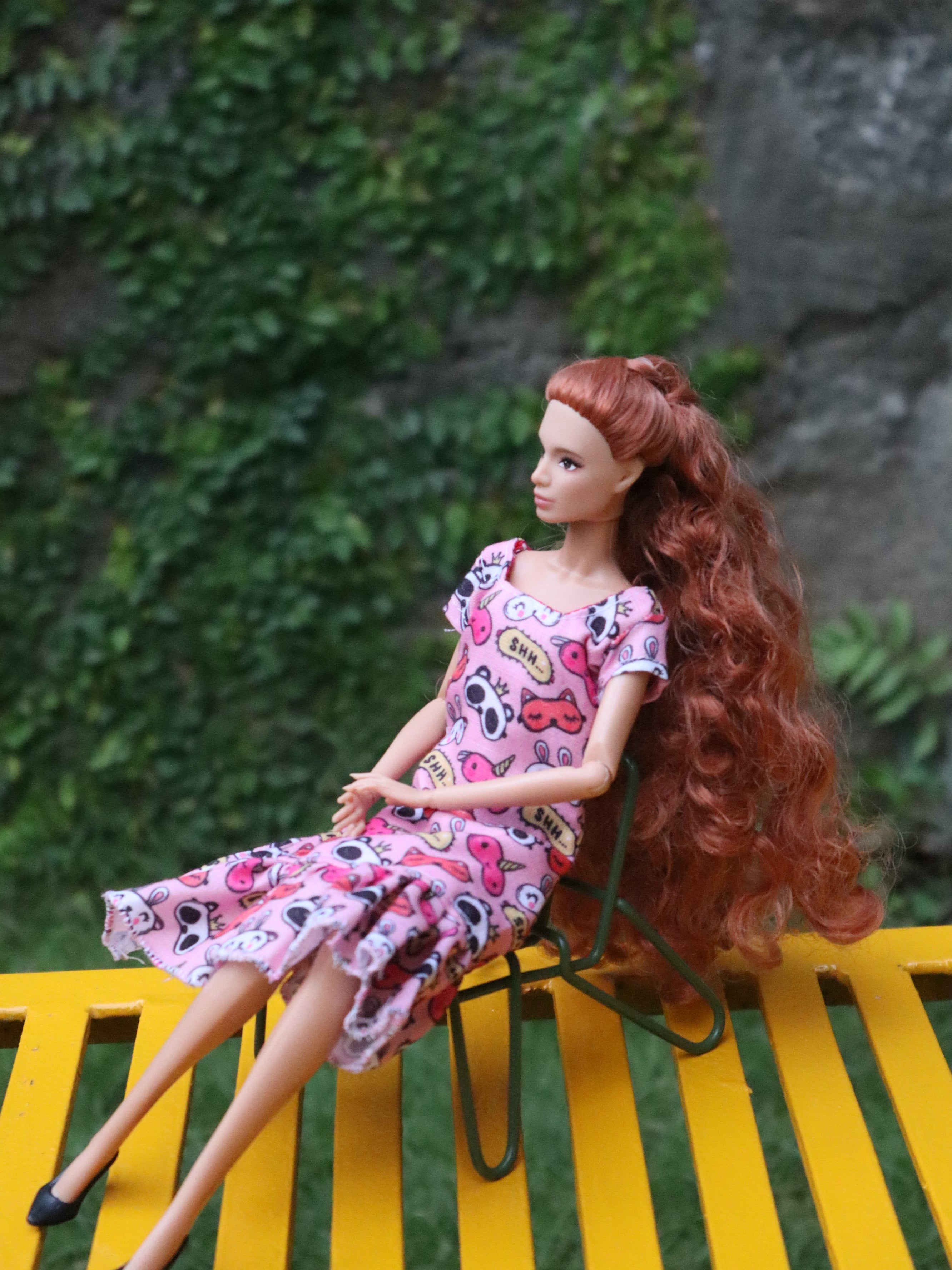 Pop Art Ruffle Dress